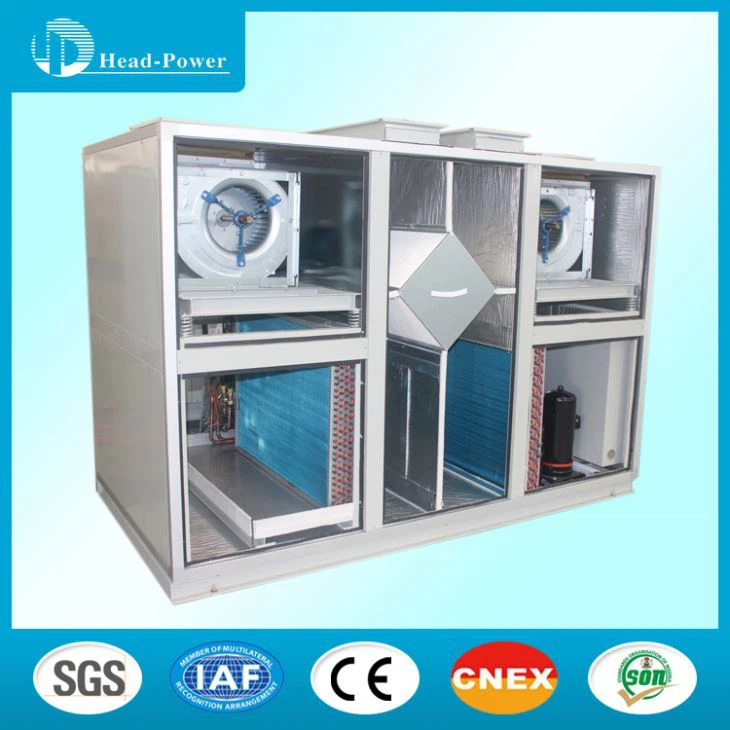 Pompă de căldură Unitate de tratare a aerului proaspăt cu recuperare de căldură (UCA pentru cameră curată)